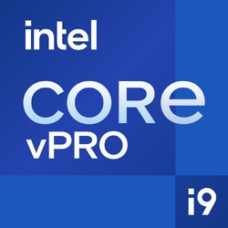 Core vPro i9 CPUシール