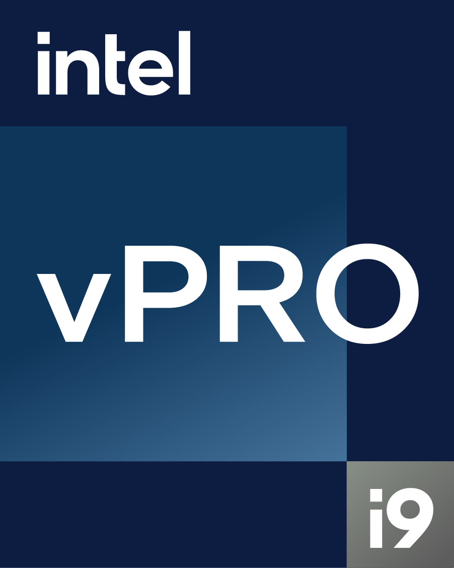 vPro i9 CPUシール